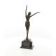 Dansatoare egipteana- statueta Art Deco din bronz