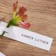Place card  nunta  botez