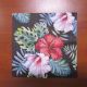 servetel 25-25 cm trandafir japonez hibiscus