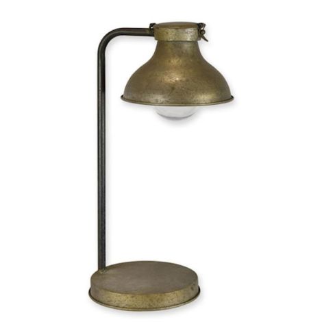 Lampa de birou antik brown pentru birou