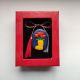 Martisor Brosa ovala Cizma cu Flori