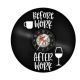 BEFORE AFTER-ceas de perete
