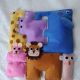 Figurine puzzle safari din fetru