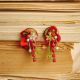 Cercei indrazneti vintage  Poppy