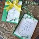 Invitaie verde smarald 