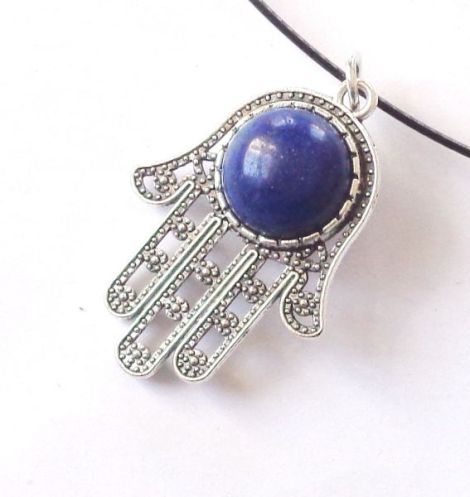 Pandantiv lapis lazuli si sodalit