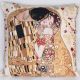 Perna decorativa Art Nouveau cu "Sarutul" Klimt