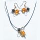 Set Cercei si Pandantiv Albinute Handmade Aromate 