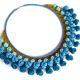Colier crosetat Mexican Blue