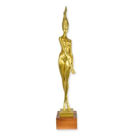 Nud modern-statueta din bronz 
