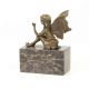 Zana cu fluture-statueta din bronz