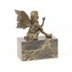 Zana cu fluture-statueta din bronz