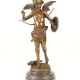 Ingeras razboinic-statueta din bronz