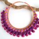 Colier crosetat Purple dream