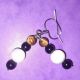 Cercei Ochi de Tigru Onix Negru Sidef Obsidian