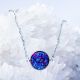 Colier Majestic handmade din rin epoxidica