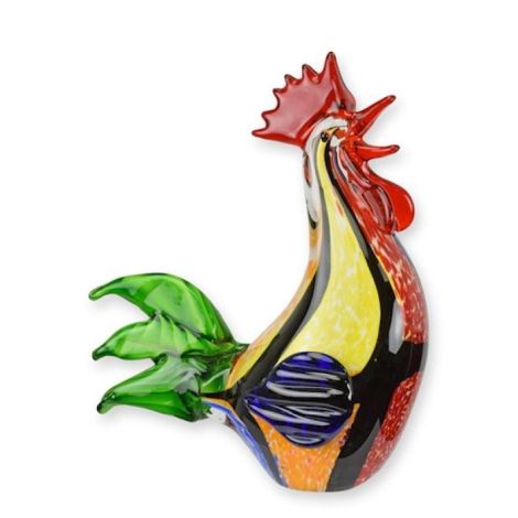 Cocosel-figurina din sticla Murano