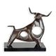 Taur-statueta moderna din bronz 