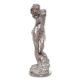 Eva-statueta din bronz cu un soclu din marmura