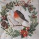 Wreath with Bulfinch