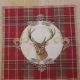 Deer on Red Checkered