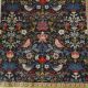 Pattern with Birds and Flowers