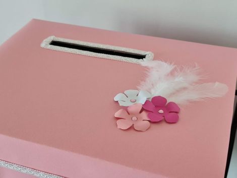 Cutie pentru dar botez fetite Lebada