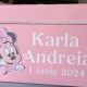Cutie pentru dar botez fetite roz baby Minnie
