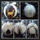 Globuri Craciun lucrate manual handmade 