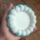 Tavita turquoise cu bule