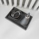 Set ceramic decorativ negru