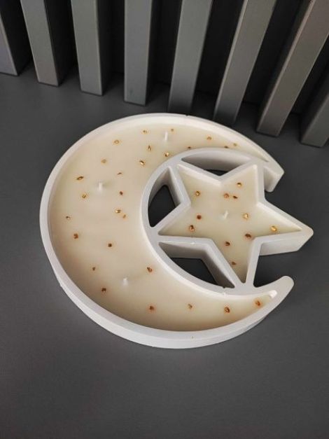 Lumanare decorativa Luna Stea