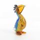 Pelican-figurina din sticla Murano