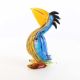 Pelican-figurina din sticla Murano