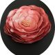 brosa floare de matase piersica mare 125 cm