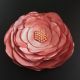 brosa floare de matase piersica mare 125 cm
