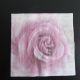 servetel intreg trandafir rose vintage