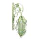Felinar din fier forjat antik green 