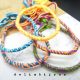 Set bratari handmade unicat -rasucite din ata bumb
