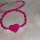 Bratara macrame inima
