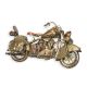 Model motocicleta bronz