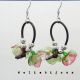 Cercei statement handmade unicat - PET-uri plasti