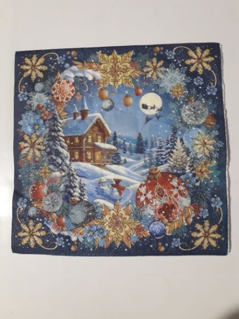 Landscape in Wreath
