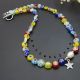 Colier handmade - Millefiori si perle cultura cod