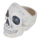Craniu decorativ alb Dias de los Muertos