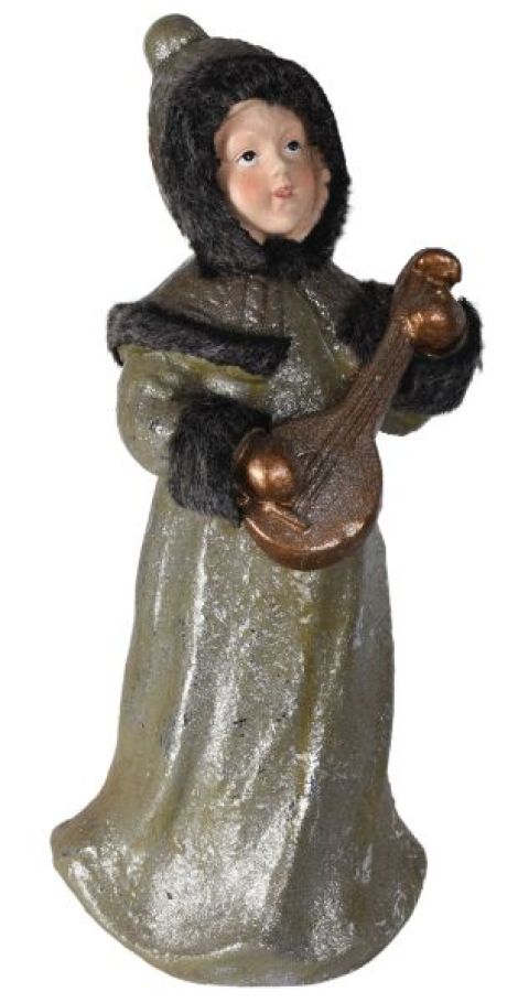 Figurina de Crciun "Carol Singer"