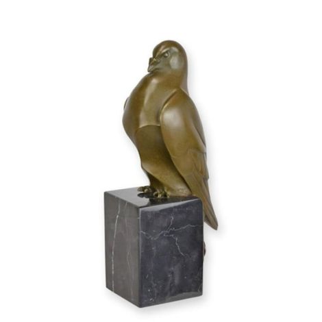 Porumbel-statueta din bronz