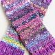 jambiere de lana tricotate multicolor