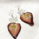 cercei handmade unicat din fructe deshidratate  