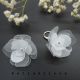Cercei statement handmade unicat - PET-uri plasti